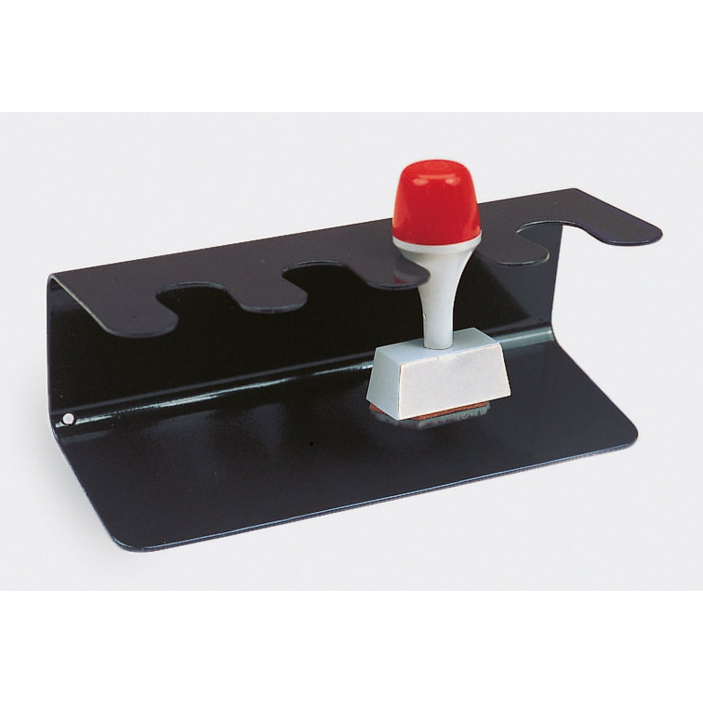 MAUL Stempelträger nicht drehbar Metall schwarz 1 Etage 4 Stempel