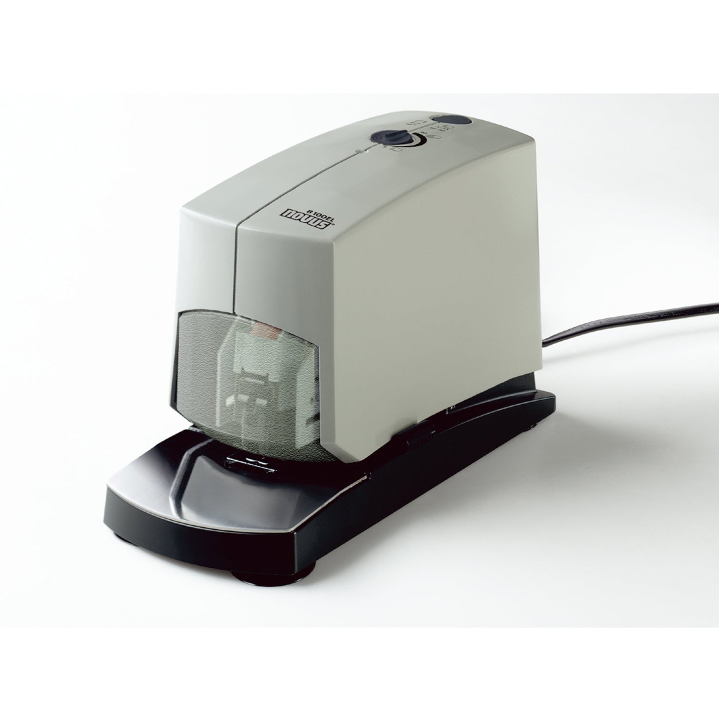 NOVUS Elektroheftgerät B 100EL fest/lösbar 40 Bl. (80 g/m²) NE6, NE8 Metall/Kunststoff lichtgrau/schwarz