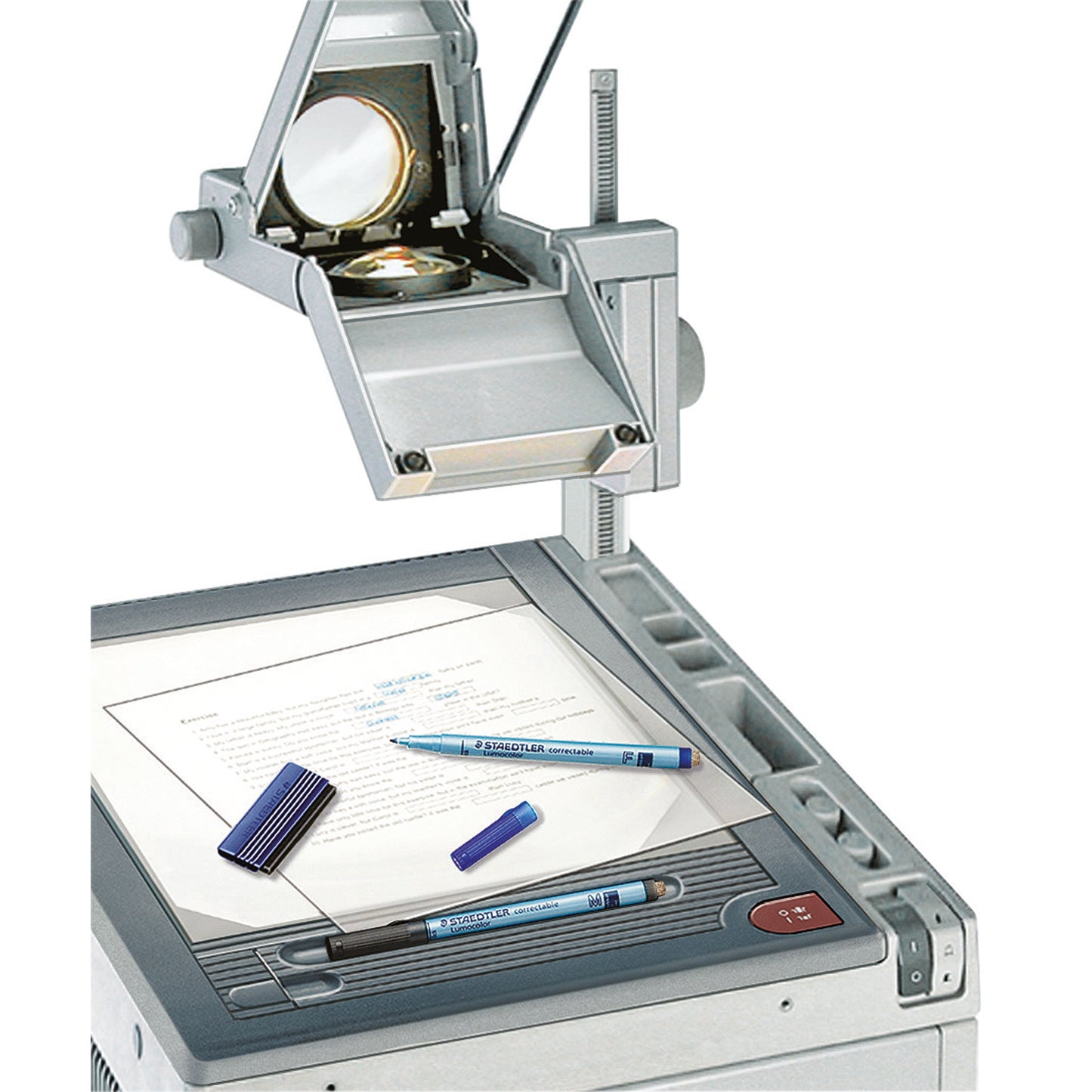 STAEDTLER® Folienstift Lumocolor® correctable 305 1mm farbig sortiert nicht dokumentenecht 4 St./Pack.