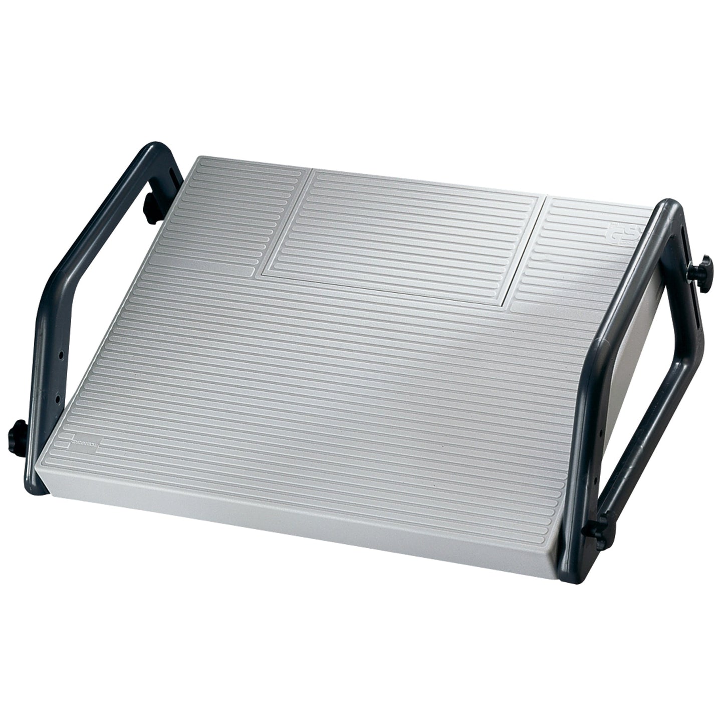 Soennecken Fußstütze Relax 45 x 35 cm (B x T) nicht beheizbar Polystyrol lichtgrau/schwarz