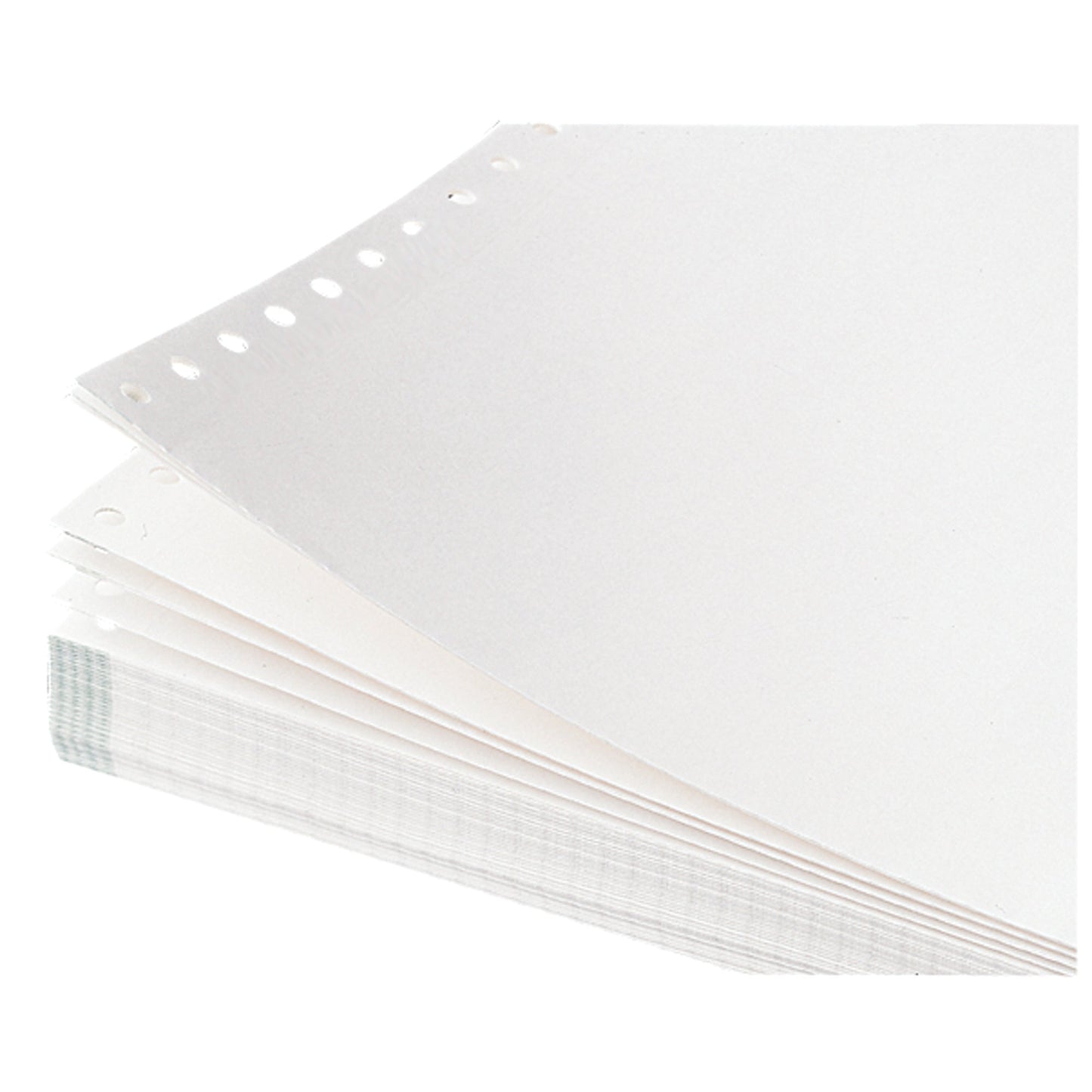 Soennecken Computerpapier DIN A4 blanko 60g/m² elementar chlorfrei gebleicht, holzfrei Längsperforation weiß 2.000 Bl./Pack.