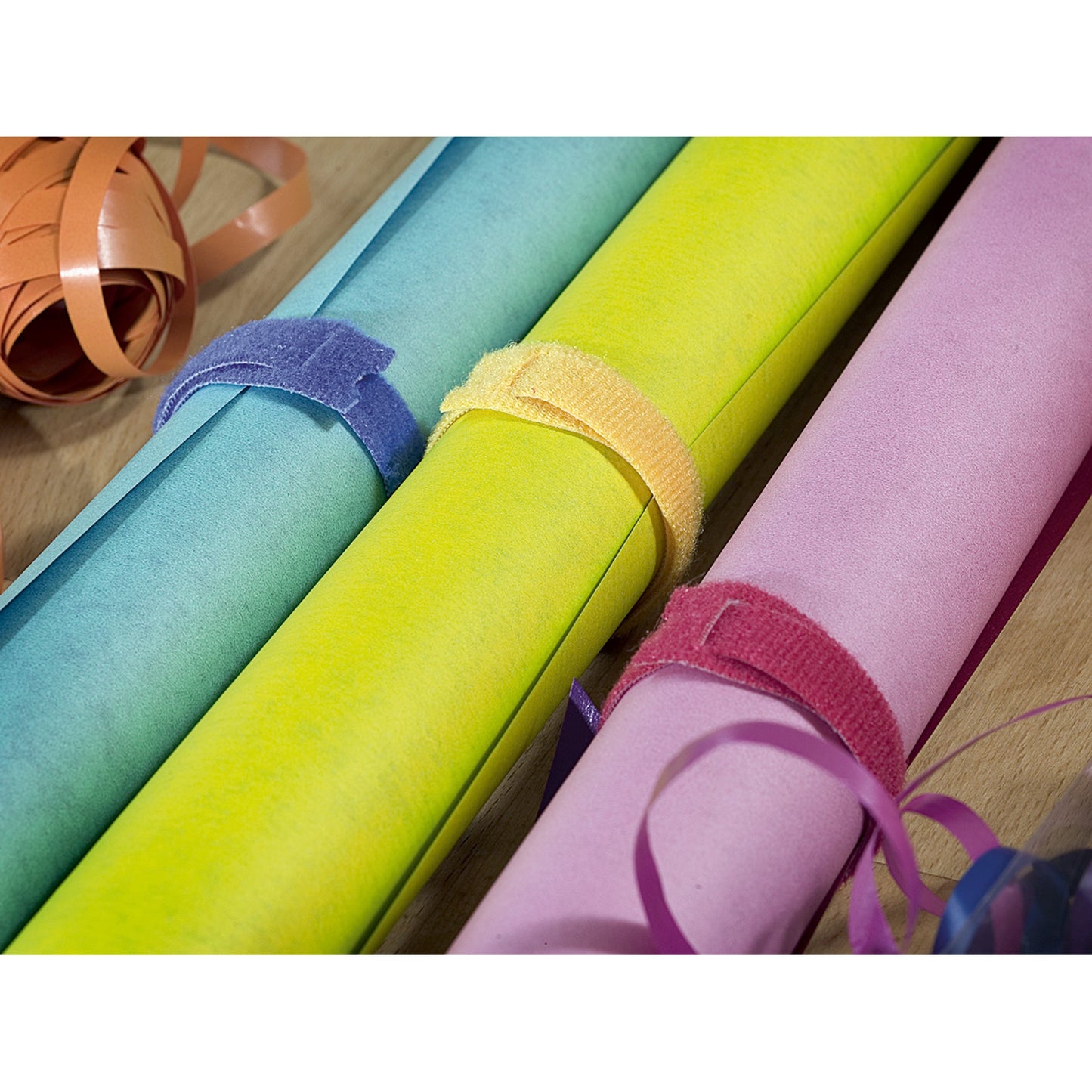 tesa® Kabelbinder On & Off® Cable Manager small Polyamid farbig sortiert 5 St./Pack.