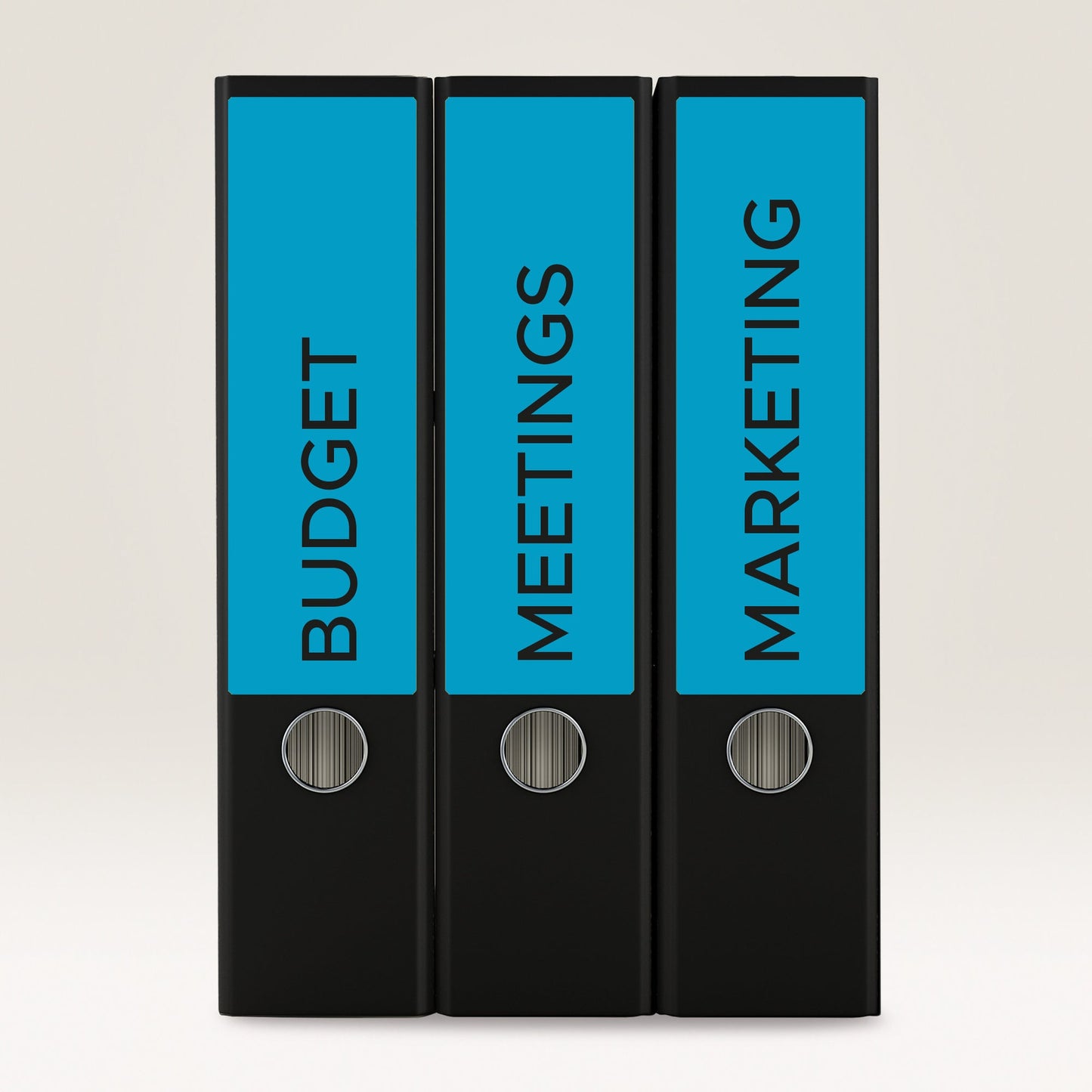 Avery Zweckform Ordnerrückenetikett ultragrip breit/kurz 61 x 192 mm (B x H) selbstklebend ohne Griffloch blau 80 Etik./Pack.