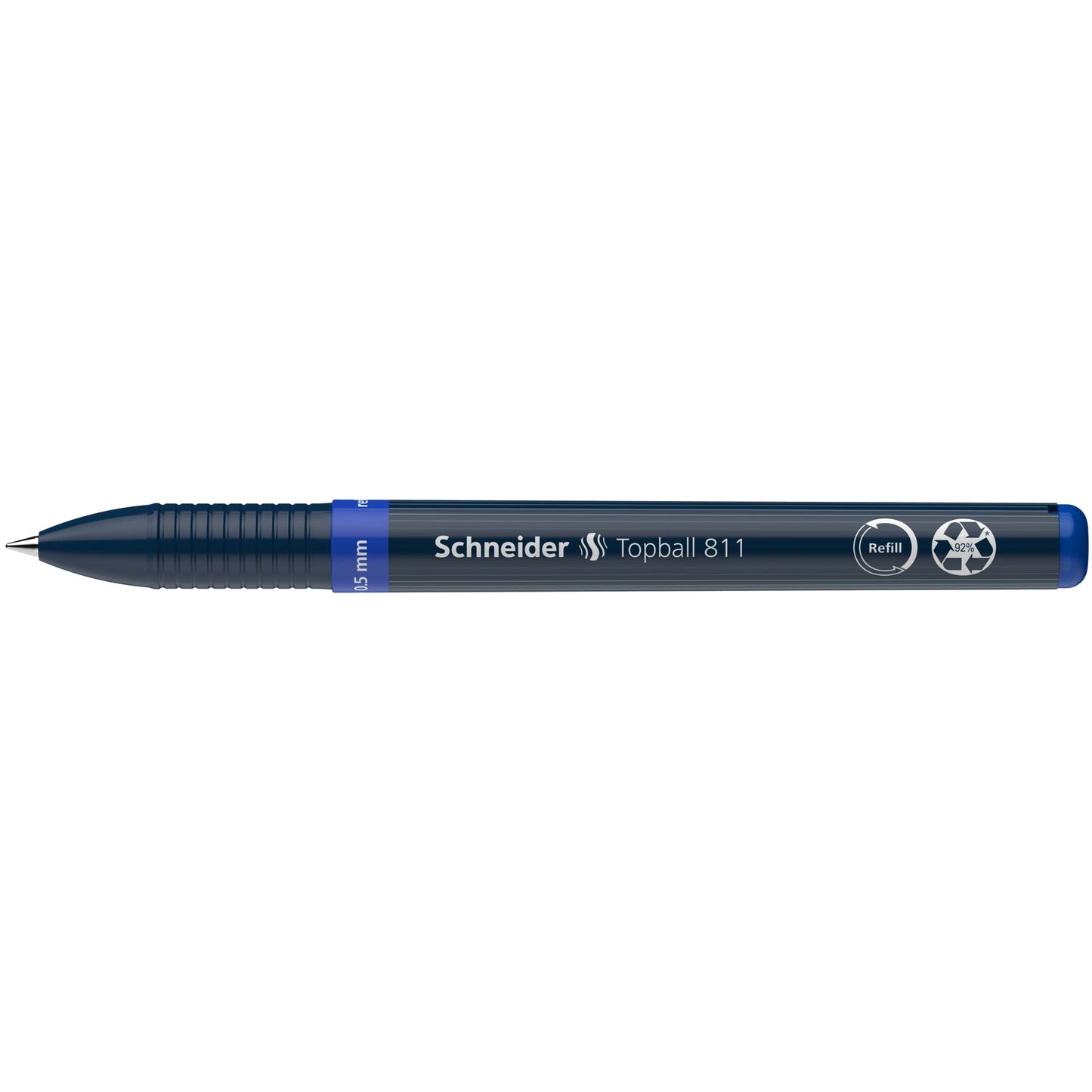 Schneider Tintenroller Topball 811 0,5mm blau Rundspitze nicht dokumentenecht