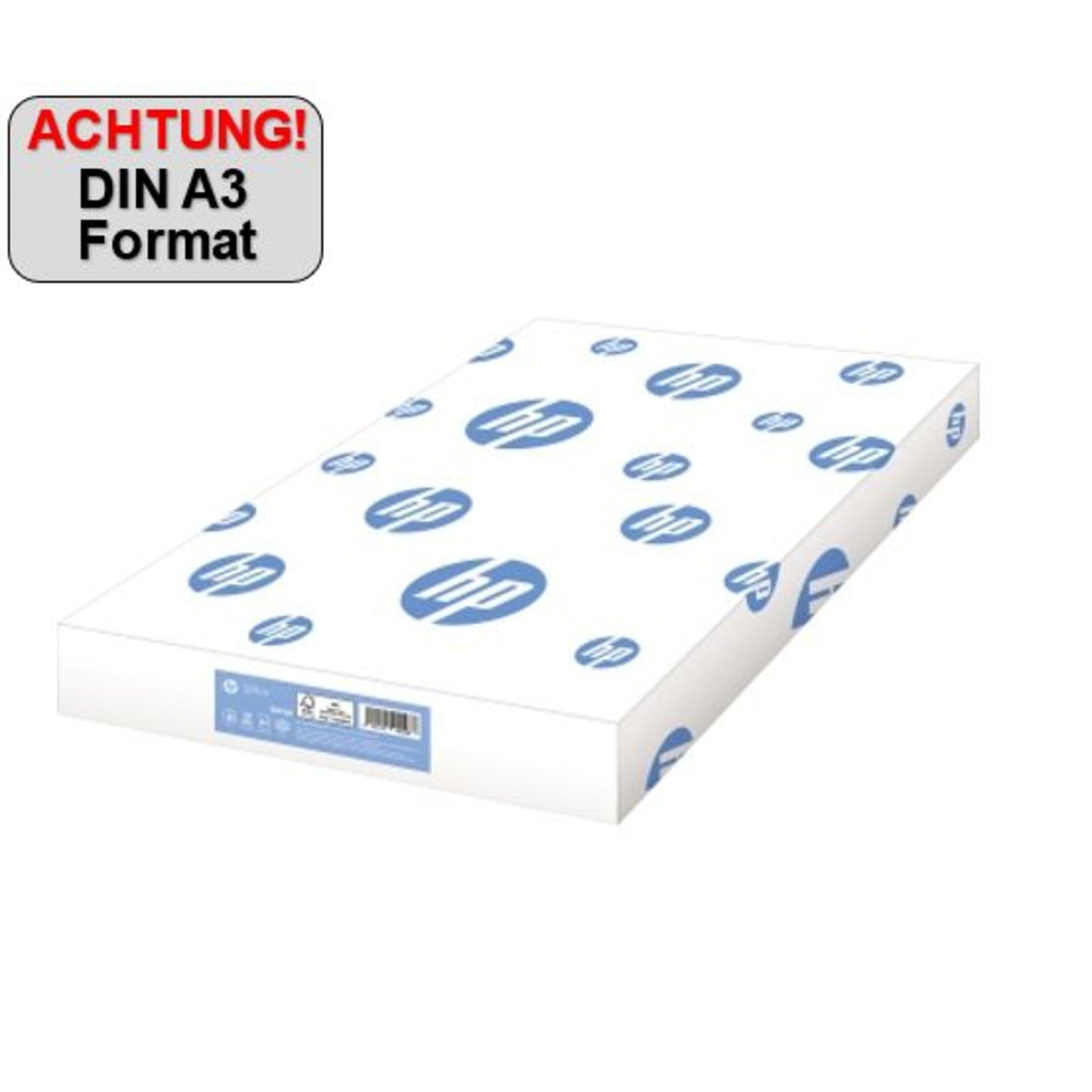 HP Multifunktionspapier Office DIN A3 80g/m² weiß 500 Bl./Pack.