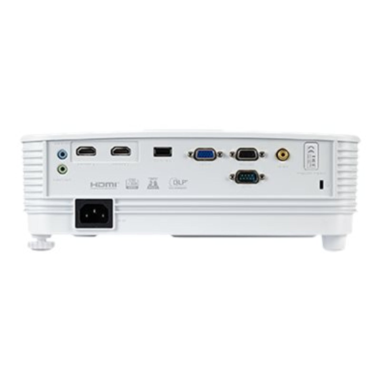 acer Beamer P1357Wi 30 x 9,2 x 22 cm (B x H x T) HDMI, MHL-HDMI, VGA-Eingang, VGA-Output, seriell RS-232, USB-A, Audio Line-In, Audio Line-Out, RCA, Mini-USB, Typ B 4.500lm 1.280 x 800 Pixel weiß