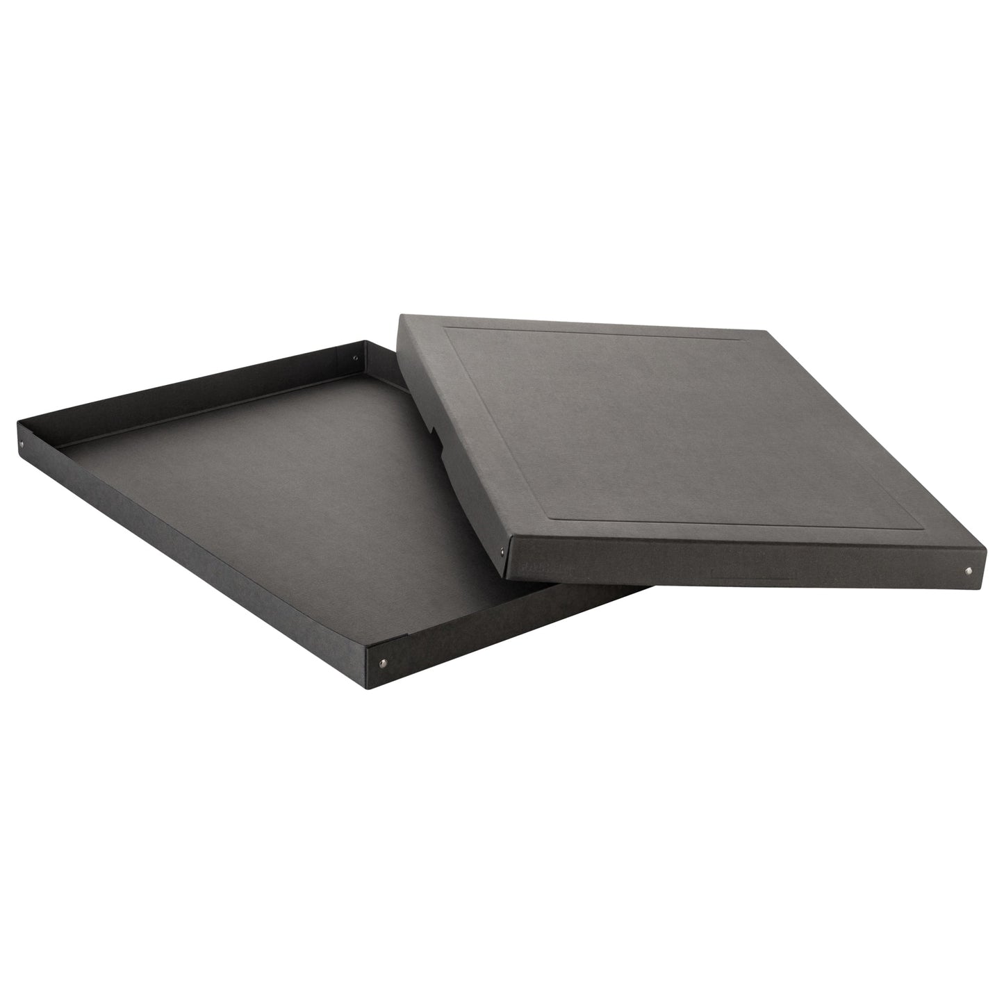 Falken Aufbewahrungsbox PureBox Black 44 x 4 x 62 cm (B x H x T) DIN A2 Pappe schwarz