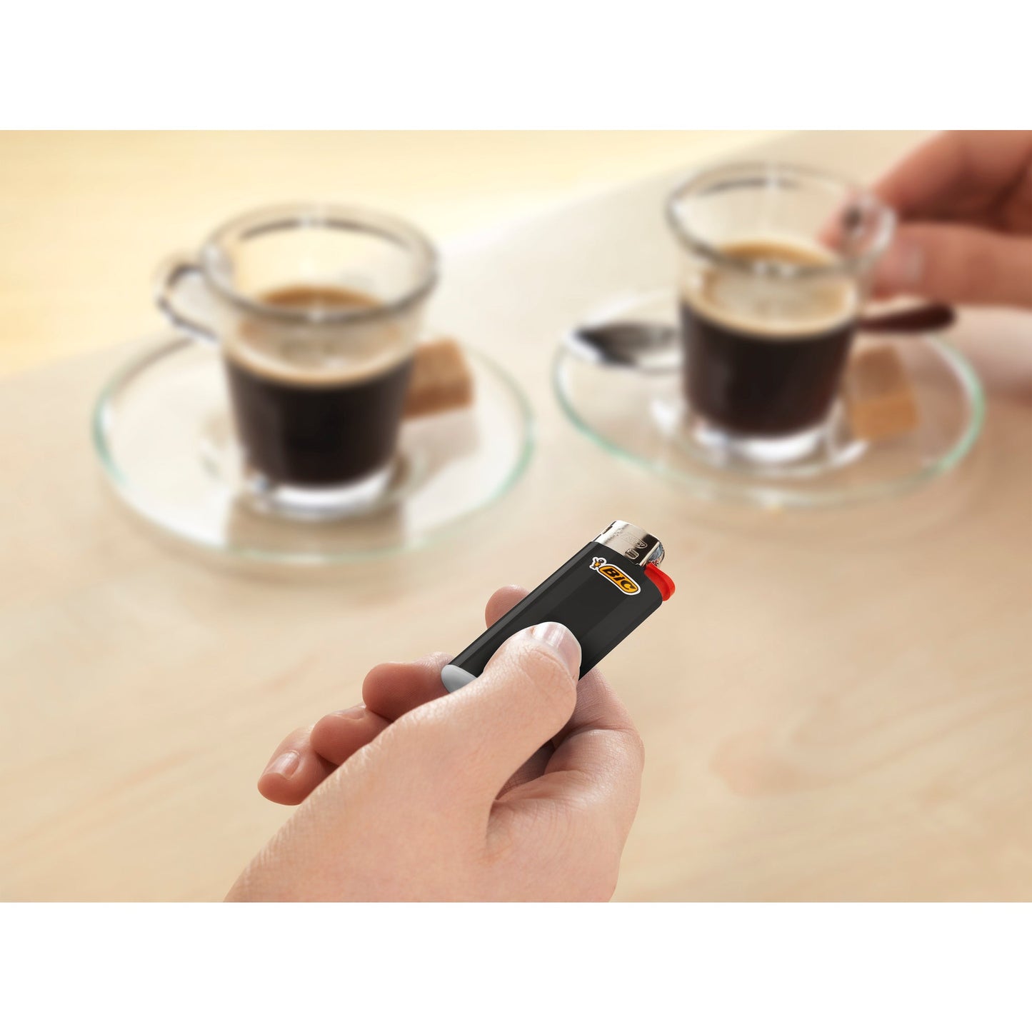 BIC® Feuerzeug Mini Delrin farbig sortiert 50 St./Pack.