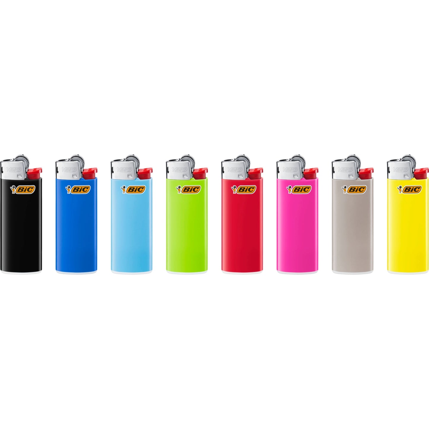 BIC® Feuerzeug Mini Delrin farbig sortiert 50 St./Pack.
