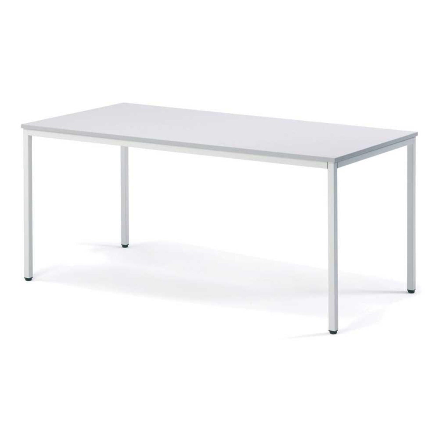 Konferenztisch BASE MODUL 1.600 x 720 x 700 mm (B x H x T) Spanplatte Farbe der Tischplatte: lichtgrau
