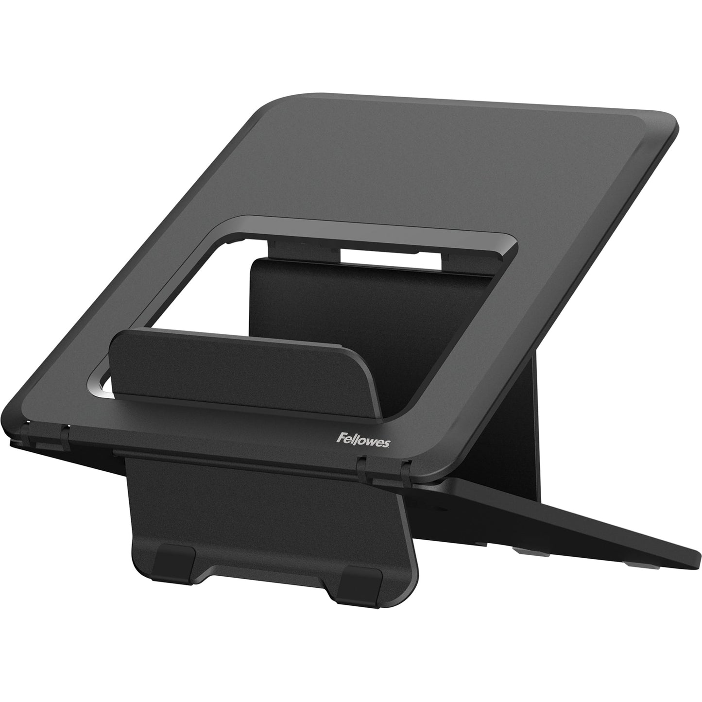 Fellowes® Notebookständer BreytaT höhenverstellbar Kunststoff, 100 % recycelbar schwarz