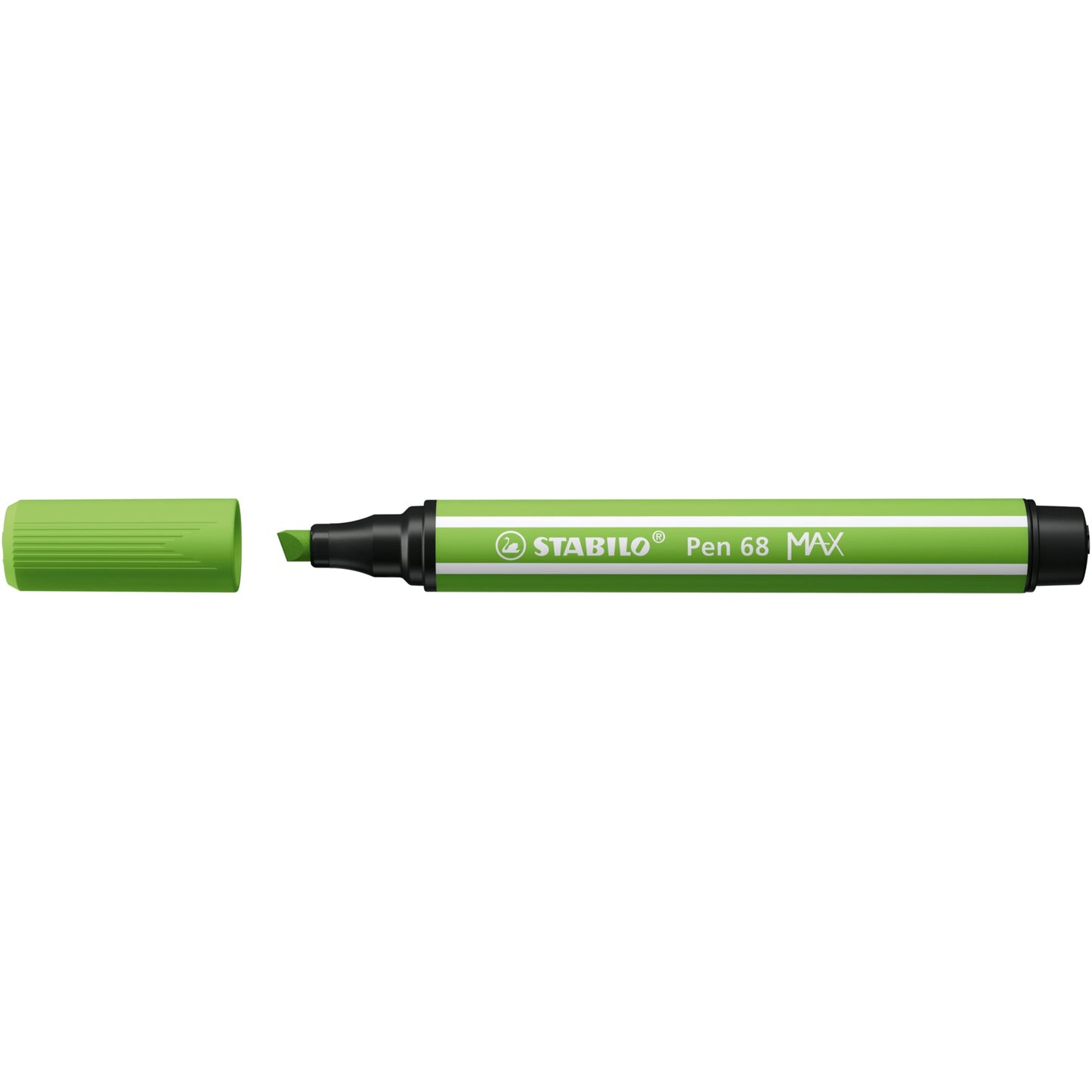 STABILO® Fasermaler Pen 68 MAX 1-5mm apfelgrün nicht auswaschbar