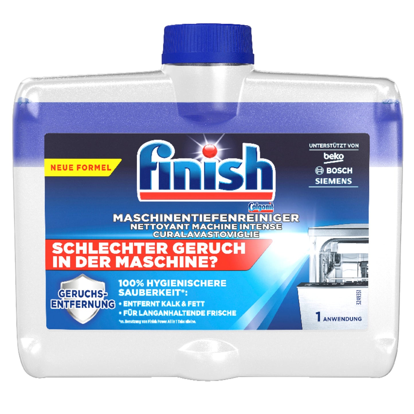 FINISH Spülmaschinenreiniger Fresh Regulär 0,25l