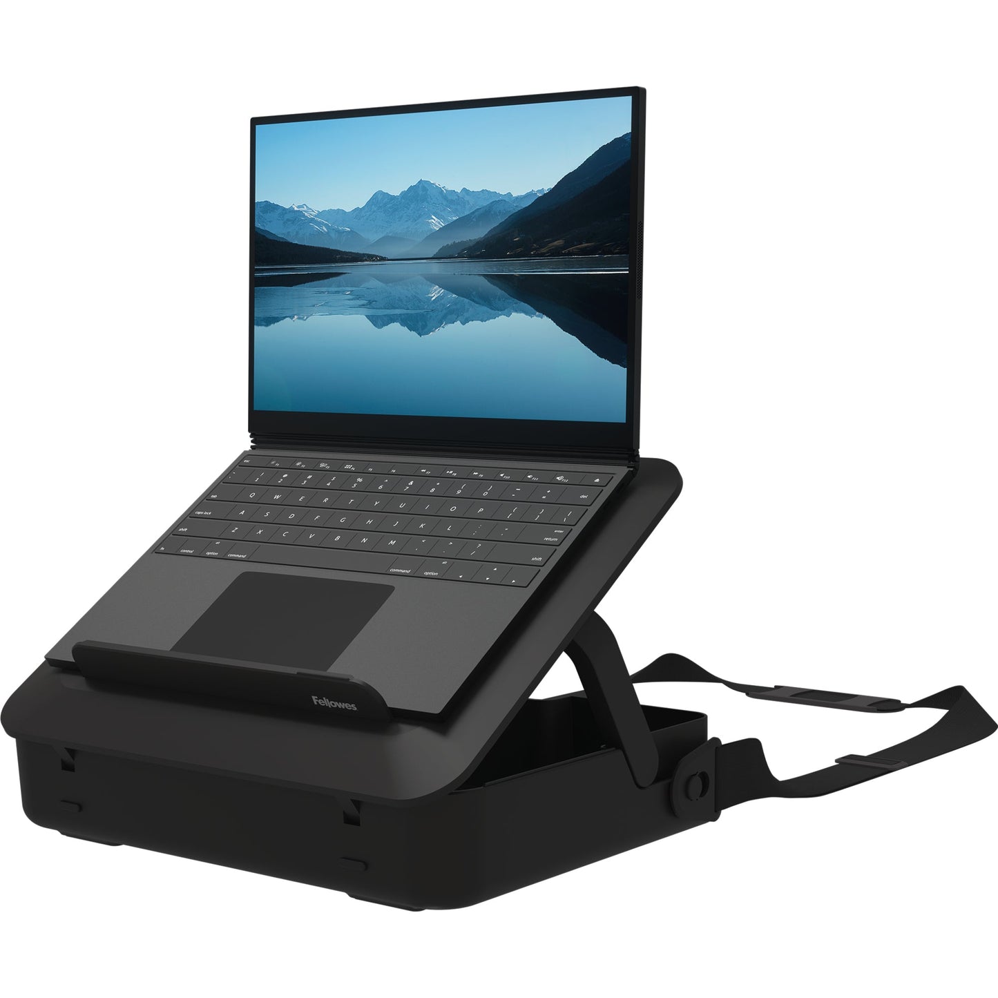 Fellowes® Notebooktasche BreytaT Toolbox 38,7 x 8,7 x 29,8 cm (B x H x T) ABS Kunststoff, 100 % recycelt schwarz