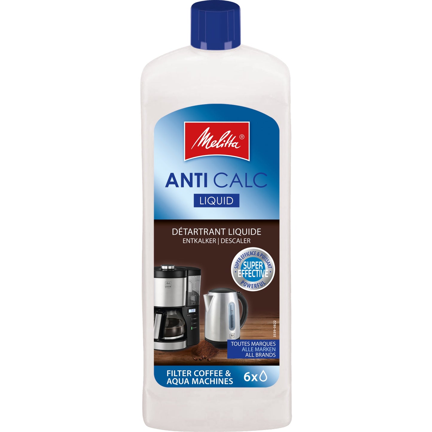 Melitta Entkalker ANTI CALC flüssig Flasche Kunststoff 0,25l
