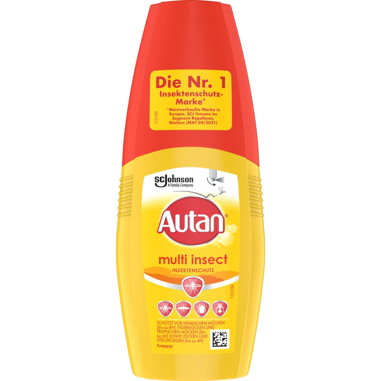 Autan Insektenspray Multi Insect Biozidprodukte vorsichtig verwenden. Vor Gebrauch stets Etikett und Produktinformationen lesen. 100ml