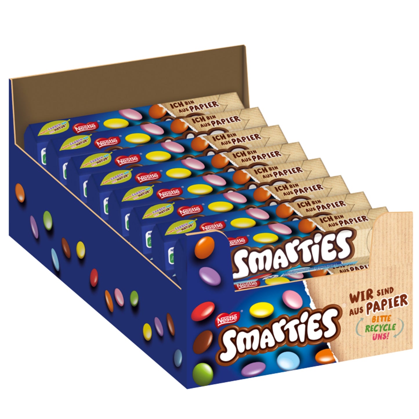 SMARTIES® Schokolade 24 x 38 g/Pack.