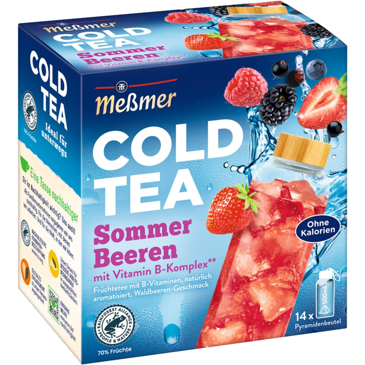 Meßmer Tee Cold Tea Sommer-Beeren 14 Btl./Pack.
