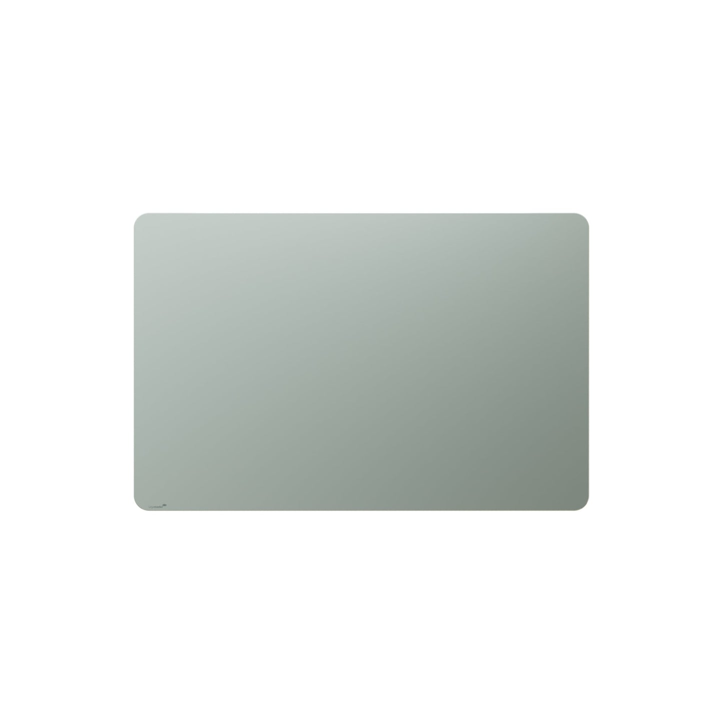 Legamaster Glasboard matte 150 x 100 x 0,4 cm (B x H x T) Tafel magnethaftend inkl. zwei superstarke Magnete (Ø 20 mm), ein Glasboardmarker edding95 Sicherheitsglas salbeigrün