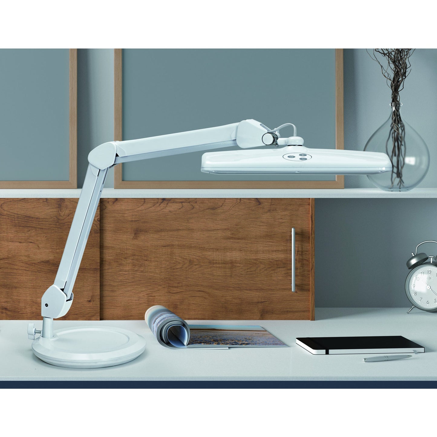 MAUL Tischleuchte MAULintro E je Lichtquelle: 11 kWh/1.000h Netzbetrieb weiß