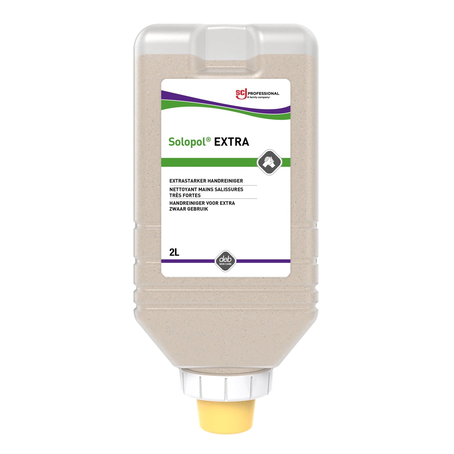 SC Johnson PROFESSIONAL Handwaschpaste Solopol EXTRA dermatologisch getestet parfümiert Softflasche Kunststoff 2l