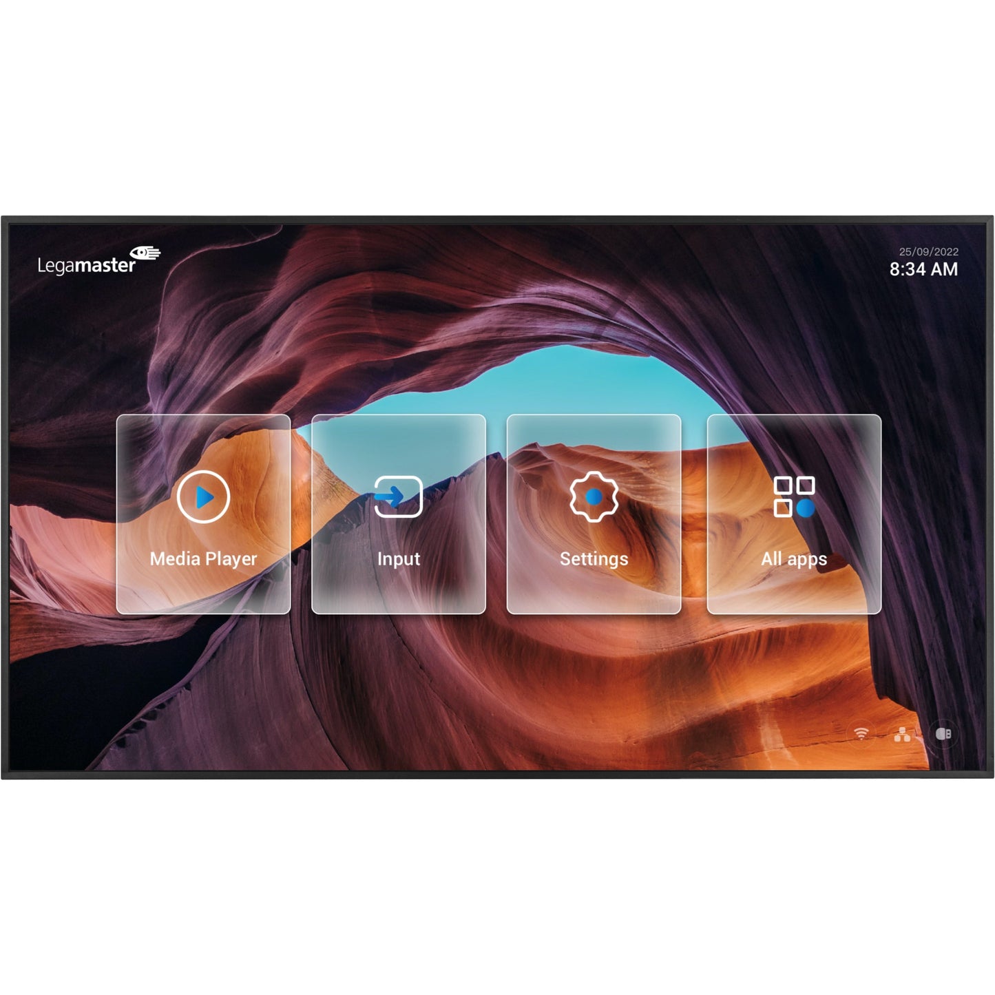Legamaster Professionelles Display DISCOVER 2 DIS-9810 248,92 cm (98") C 3.840 x 2.160 Pixel kein Dauerbetrieb möglich