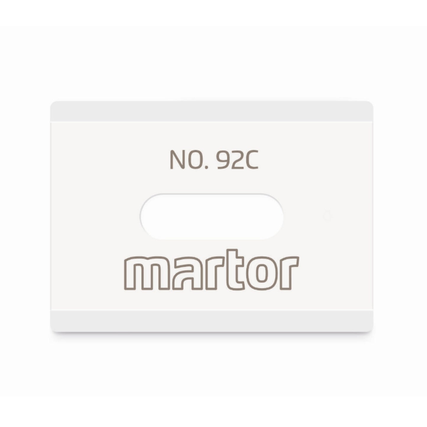 MARTOR Ersatzklinge Sicherheitsmesser NR. 92C Martor SECUNORM 185, -SECUPRO MARTEGO, -SECUPRO MERAK, -SECUMAX 320 Keramik rostfrei 2 St./Pack.