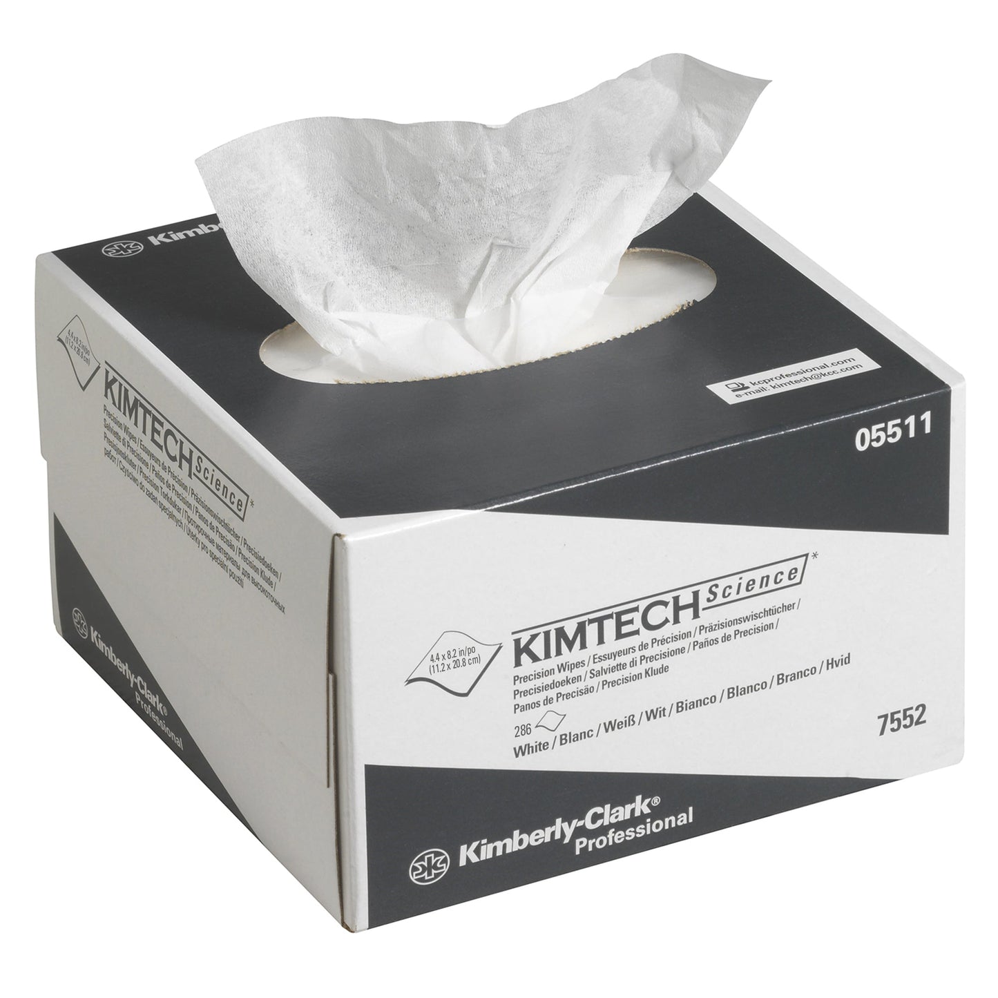 KIMTECH SCIENCE Wischtücher 11,4 x 21,5 cm (B x L) Papier weiß 280 St./Pack.