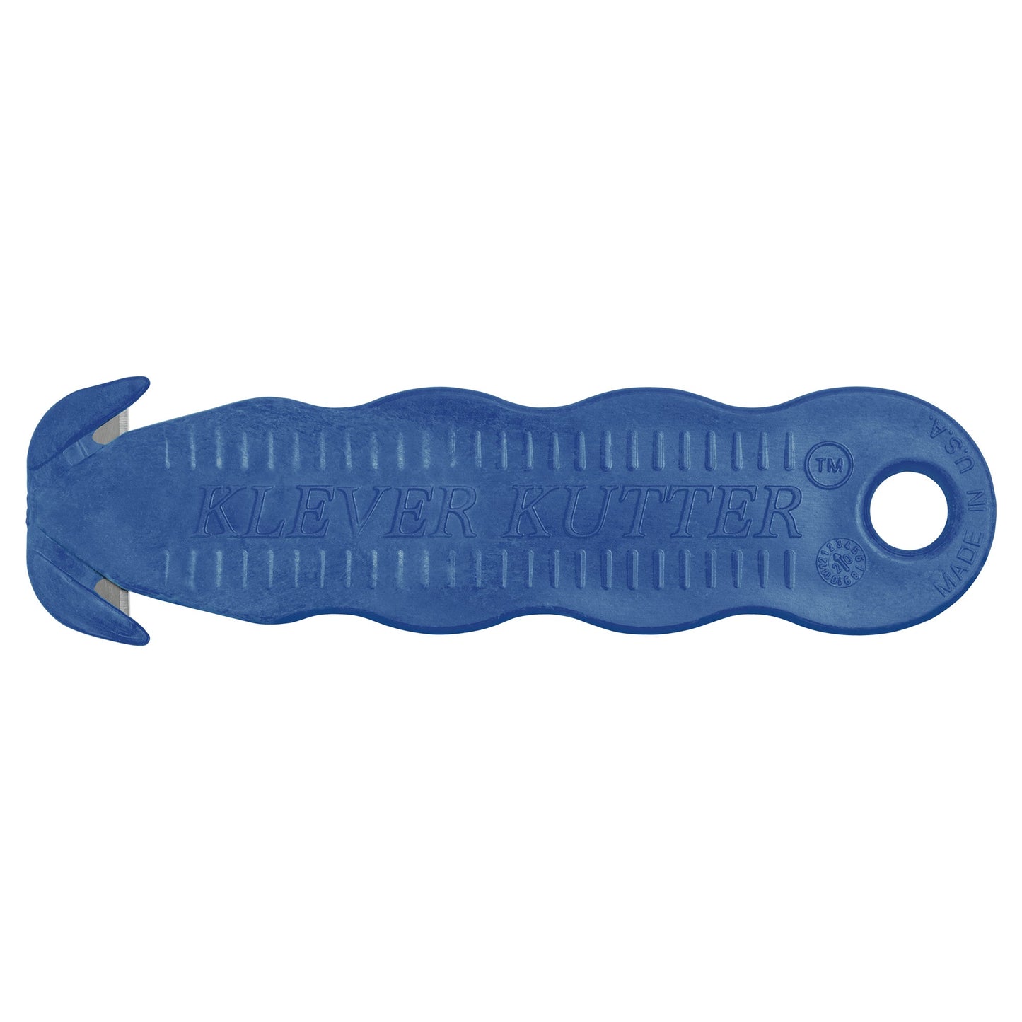 Sicherheitsmesser KLEVER KUTTER Einweg 3,8mm Stahl blau 10 St./Pack.