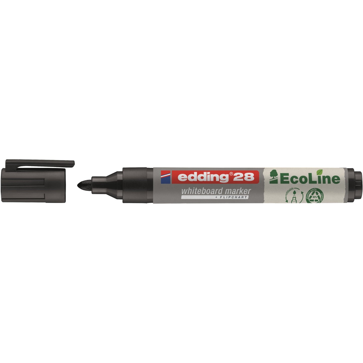 edding Whiteboardmarker 28 EcoLine 1,5-3mm schwarz