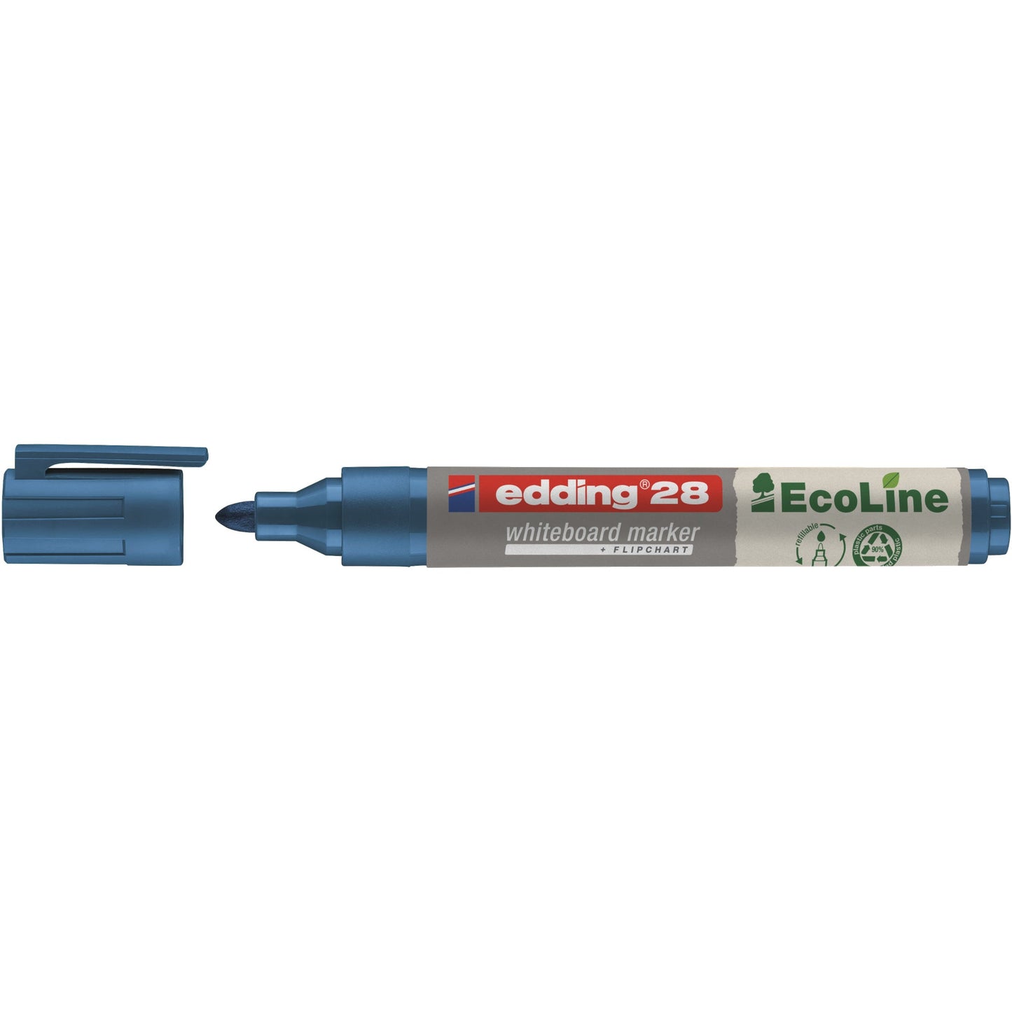 edding Whiteboardmarker 28 EcoLine 1,5-3mm blau