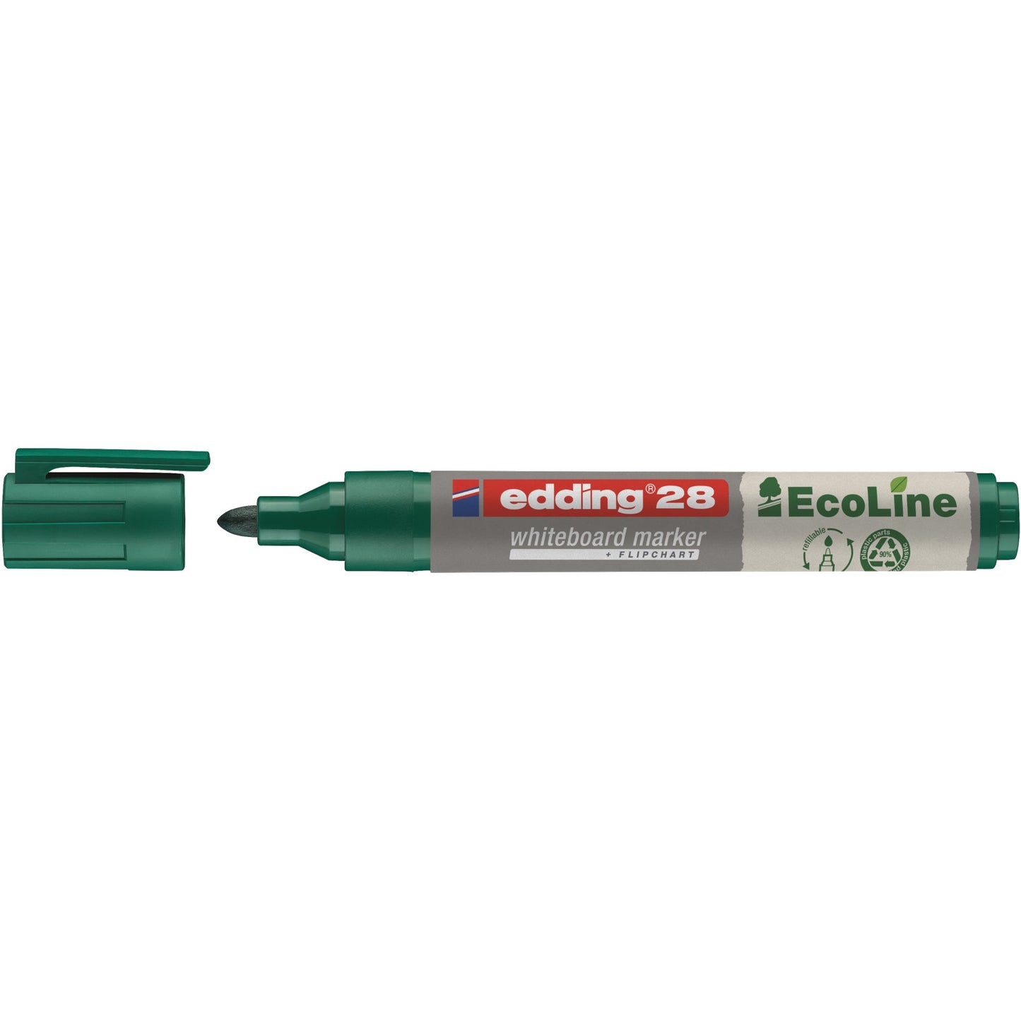 edding Whiteboardmarker 28 EcoLine 1,5-3mm grün