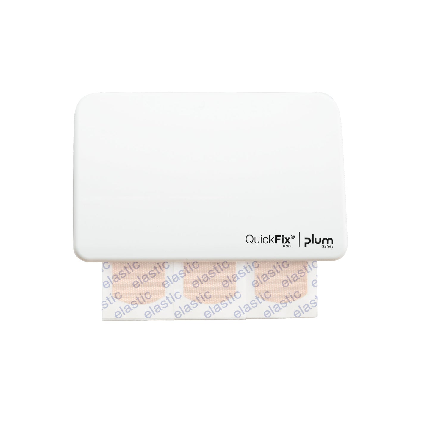 QuickFix Pflasterspender UNO 13 x 8,5 x 3,5 cm (B x H x T) gefüllt Kunststoff weiß