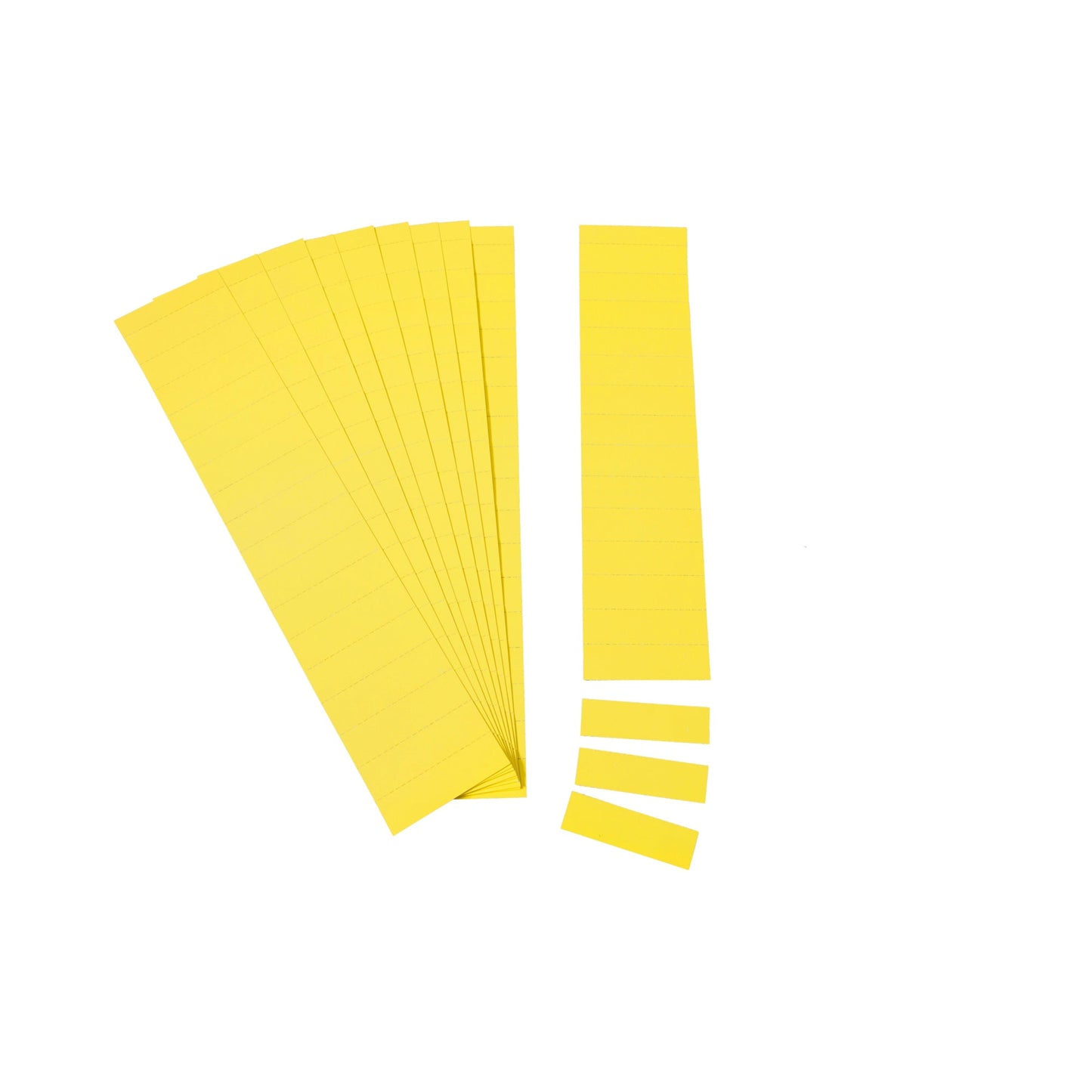 Ultradex Einsteckkarte C-Profil 7 x 1,7 cm (B x H) 190g/m² zitrone 170 St./Pack.