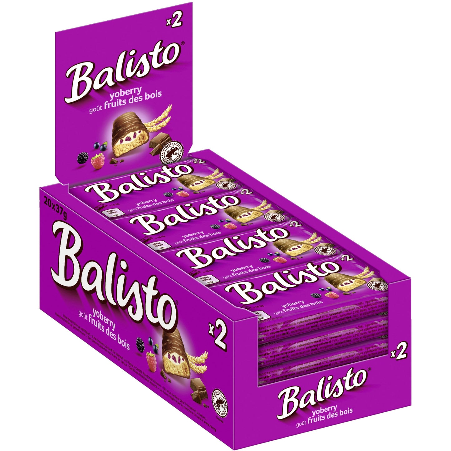 BALISTO® Schokoriegel 20 x 37 g/Pack.