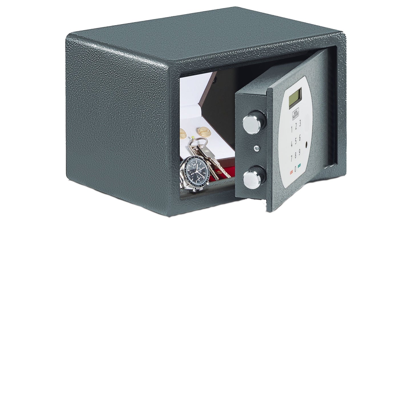 BURG-WÄCHTER Möbeltresor Pure-Safe 110 E 27,6 x 17,6 x 13,8 cm (B x H x T) 47mm Stahl anthrazit