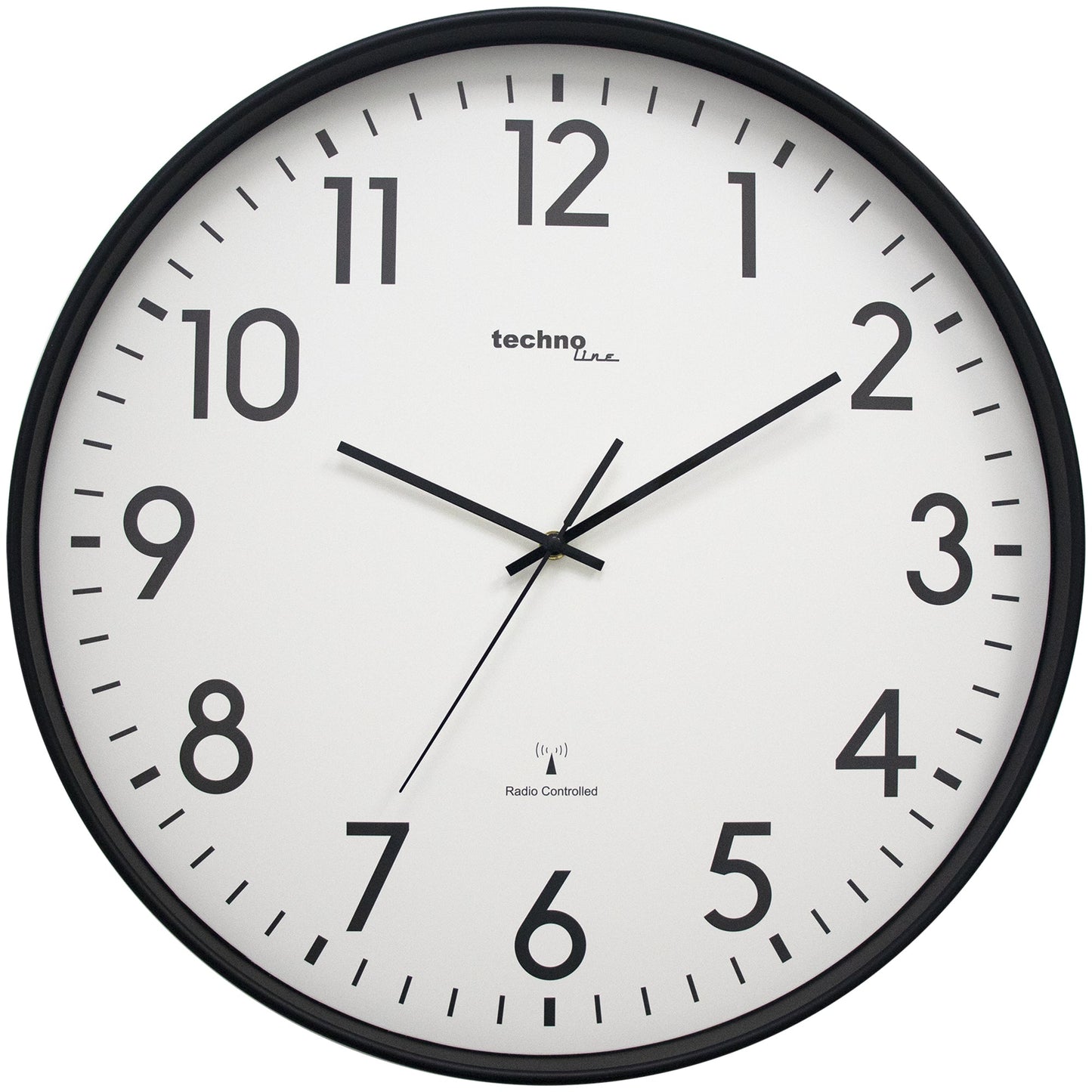technoline® Funkuhr WT 8998 50,5cm Kunststoff