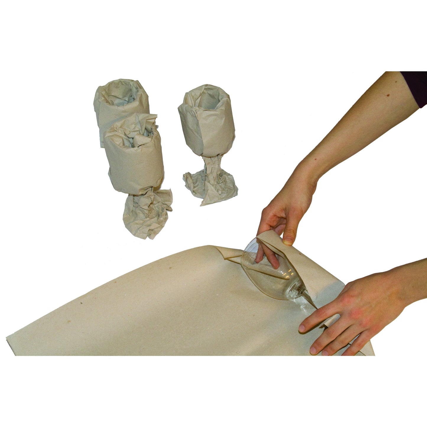 smartboxpro Packseide 50 x 75 cm (B x L) 25-30g/m² Tissue grau 250 Bg./Pack.