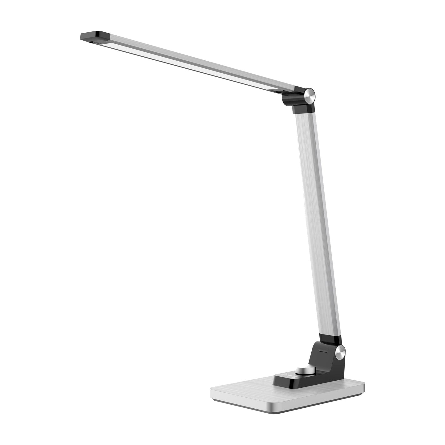 Hansa Tischleuchte Breeze je Lichtquelle: 9 kWh/1.000h Netzbetrieb silber, gebürstet