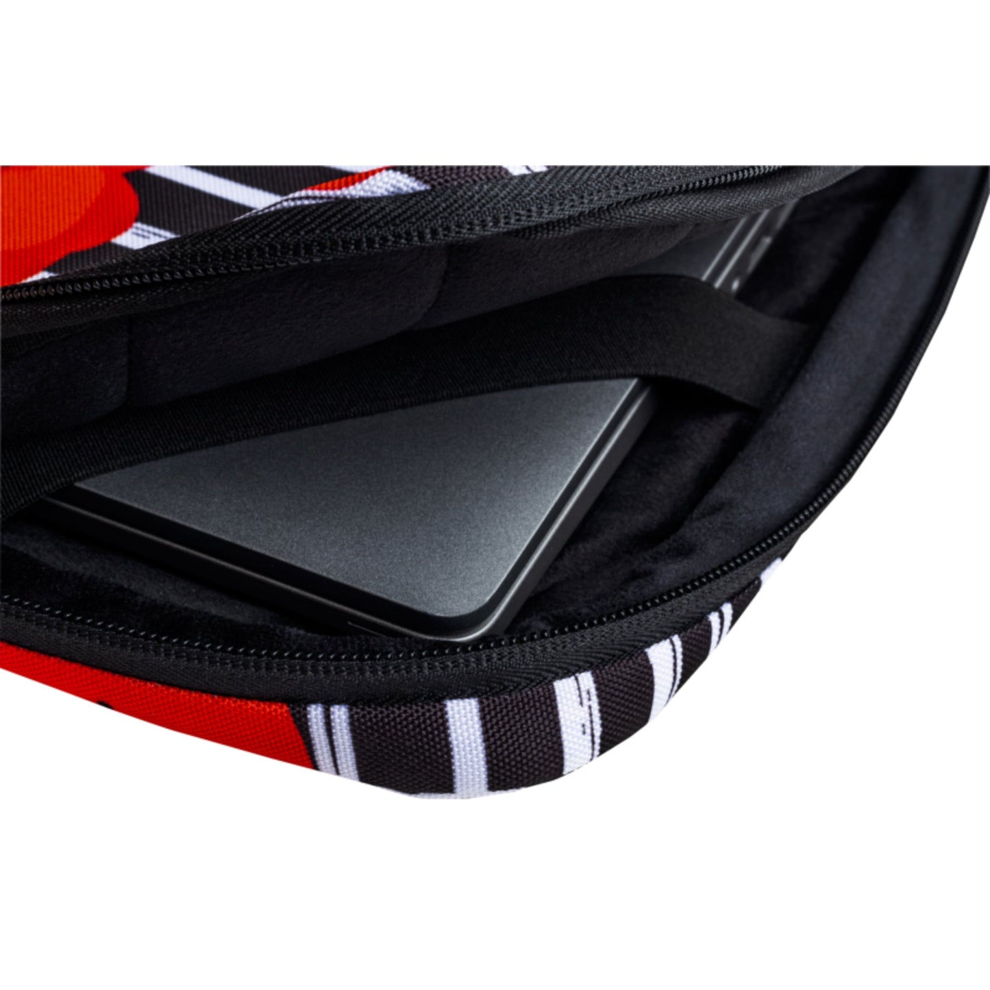 Exacompta Notebookhülle Sleeve 41 x 31 x 2,5 cm (B x H x T) Minifronttasche mit Reißverschluss Polyester, 100 % recycelt mehrfarbig