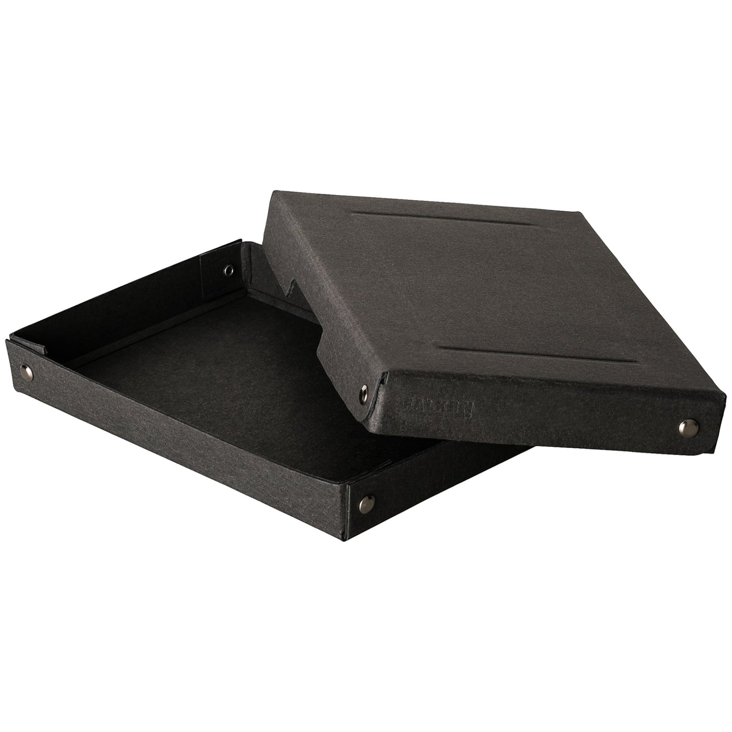Falken Aufbewahrungsbox PureBox Black 14 x 2,5 x 20 cm (B x H x T) Pappe schwarz