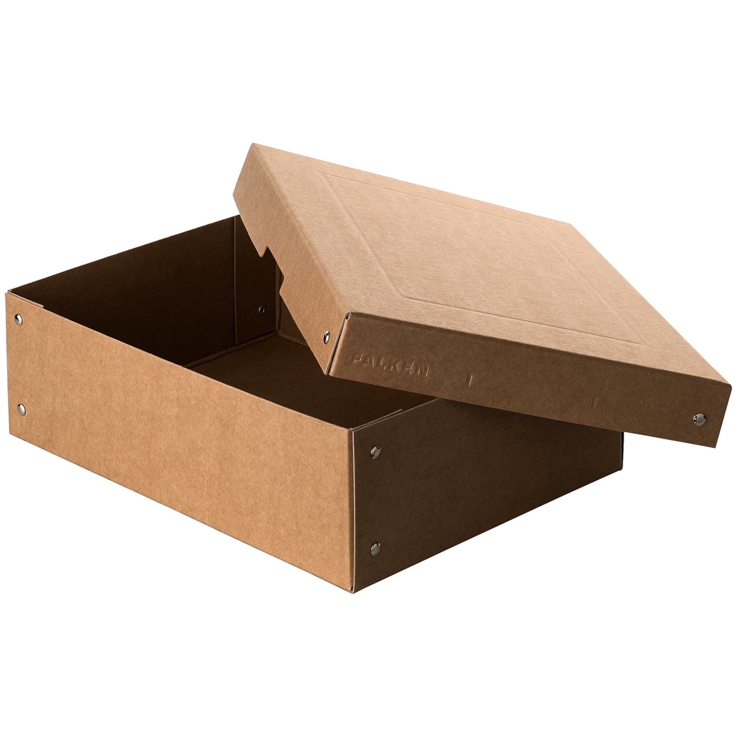 Falken Aufbewahrungsbox PureBox Nature 24 x 10 x 32 cm (B x H x T) DIN A4 Pappe natronbraun