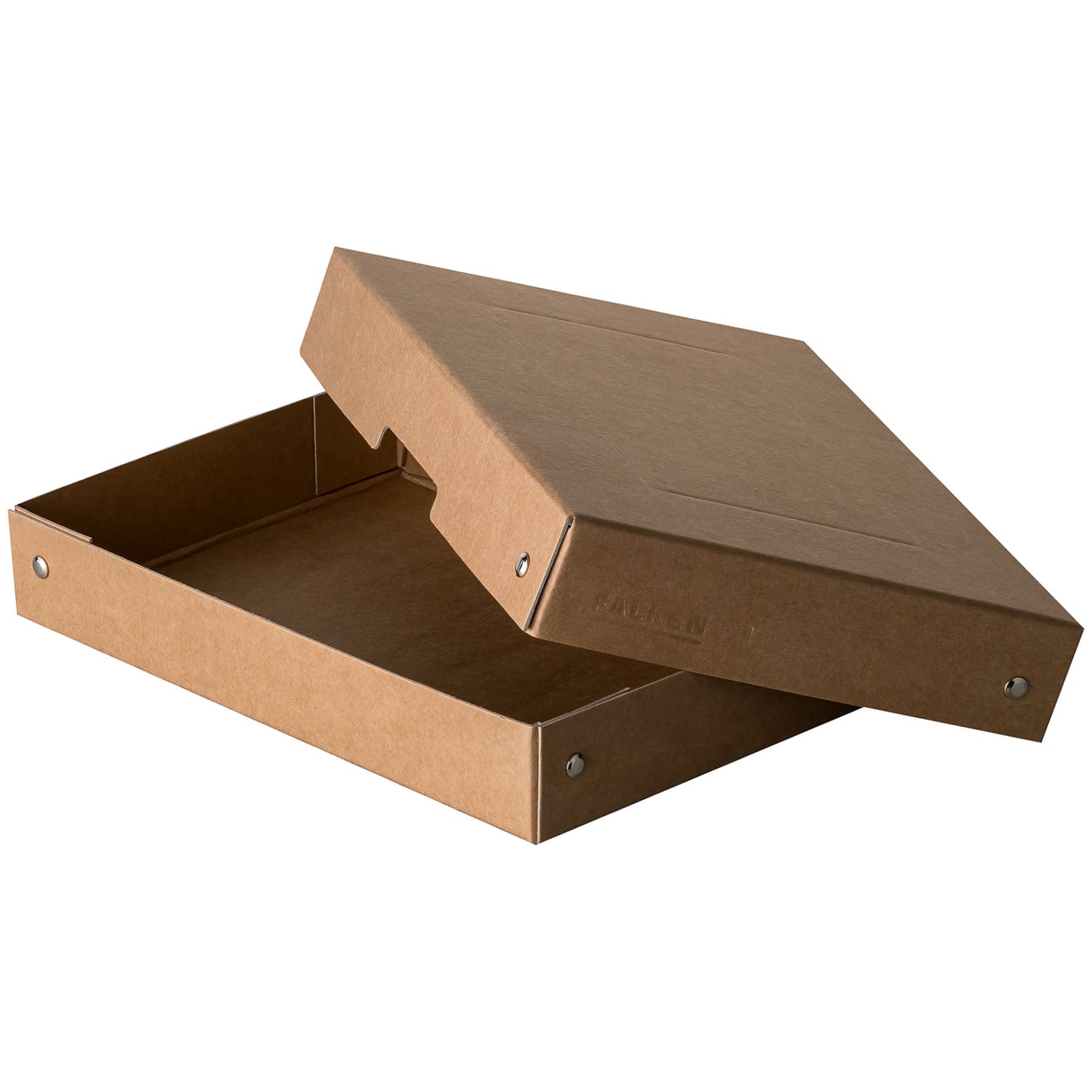 Falken Aufbewahrungsbox PureBox Nature 18 x 4 x 25 cm (B x H x T) DIN A5 Pappe natronbraun