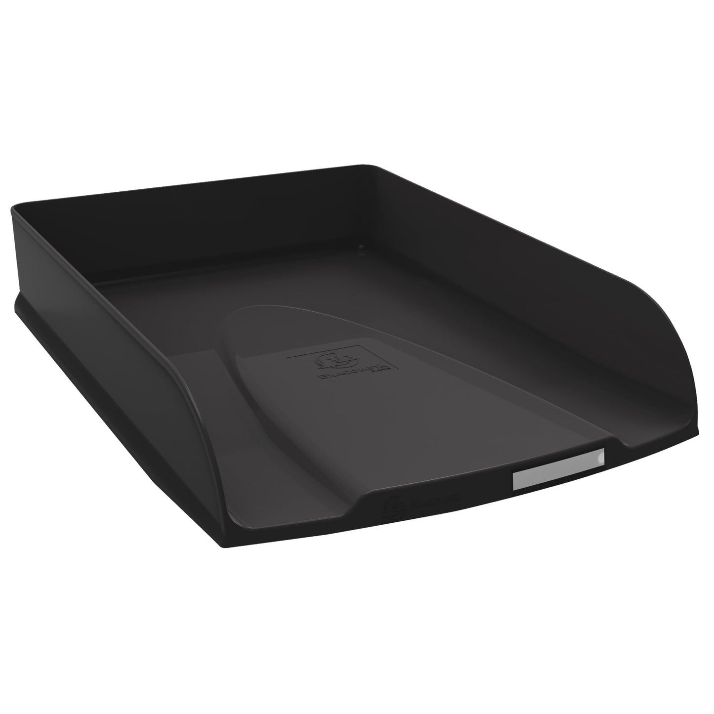 Exacompta Briefablage Neo Deco DIN A4, Überbreite Polystyrol Farbe: schwarz
