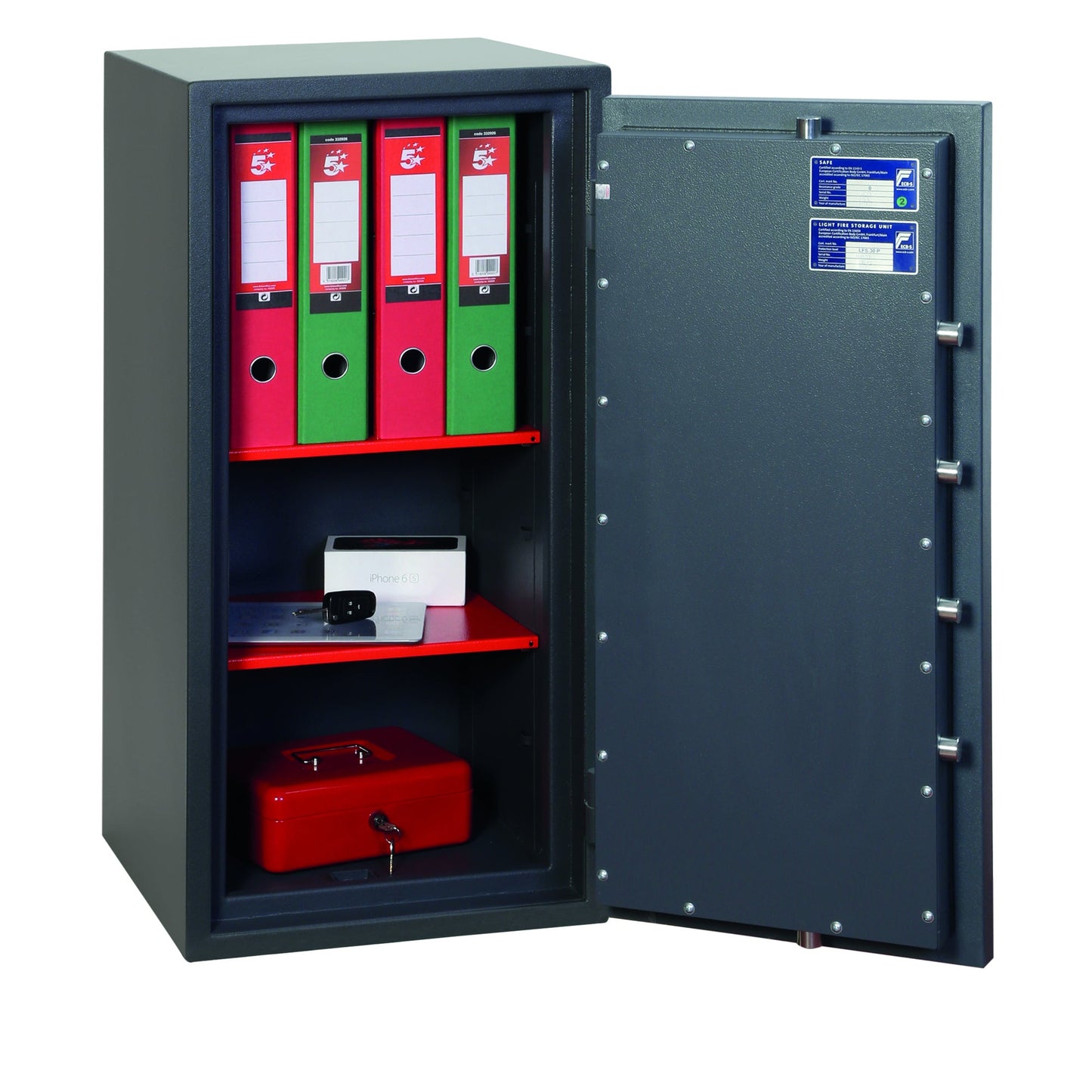 Phoenix Tresor Neptune 36,4 x 82,2 x 30 cm (B x H x T) Stahl graphitgrau