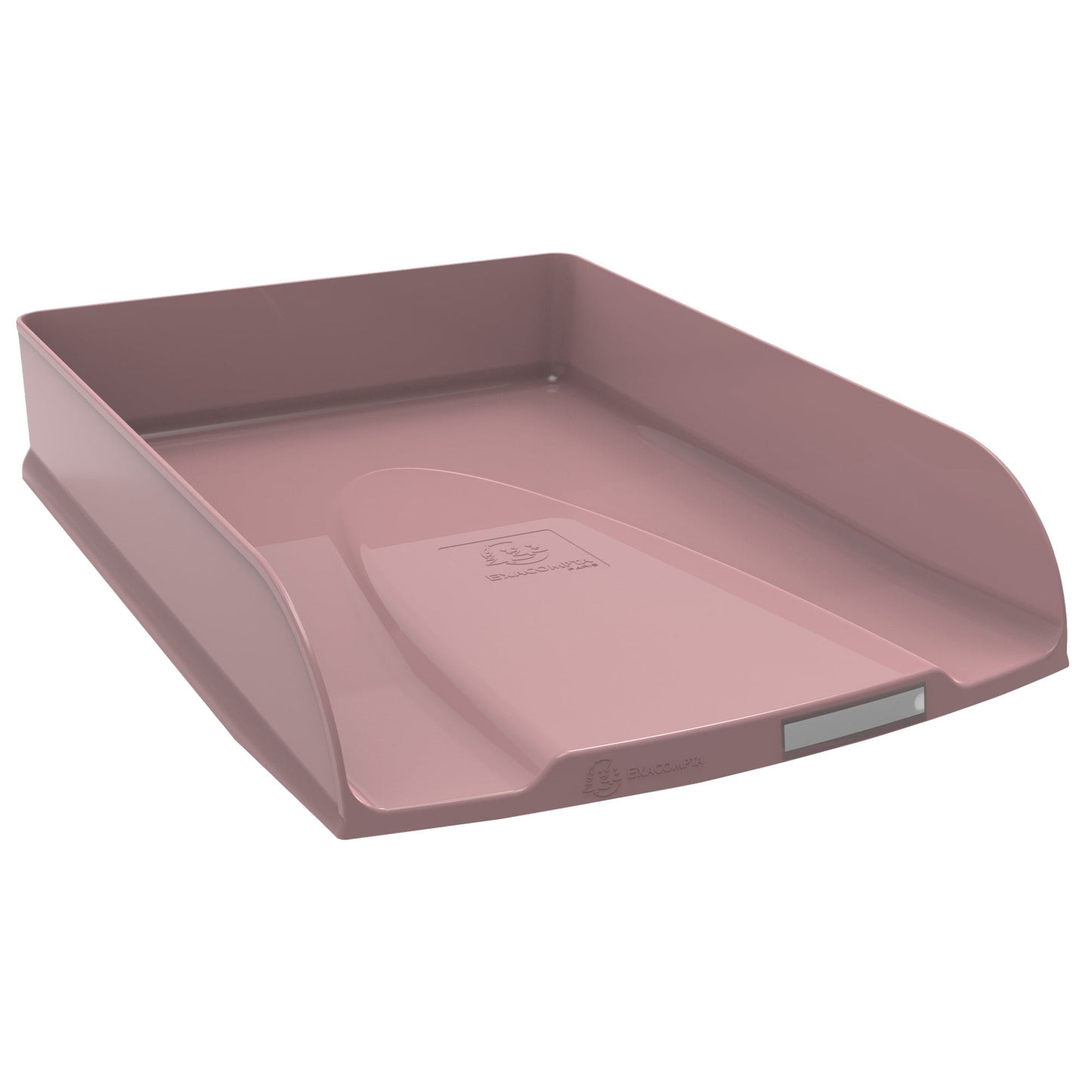 Exacompta Briefablage SKANDI DIN A4, Überbreite Polystyrol Farbe: nude