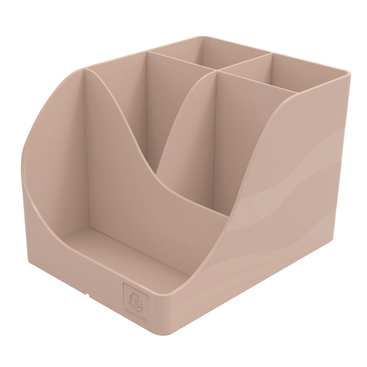Exacompta Stifteköcher SKANDI 11,9 x 10,9 x 15,5 cm (B x H x T) Polystyrol nude