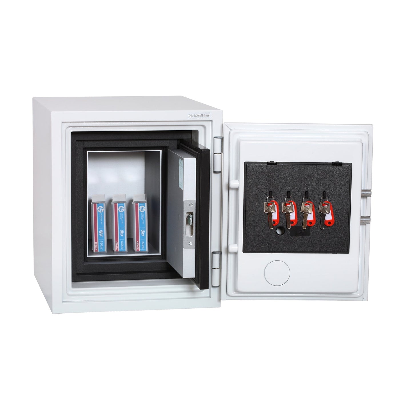 Phoenix Tresor Data Care 15,5 x 20 x 22 cm (B x H x T) Stahl weiß