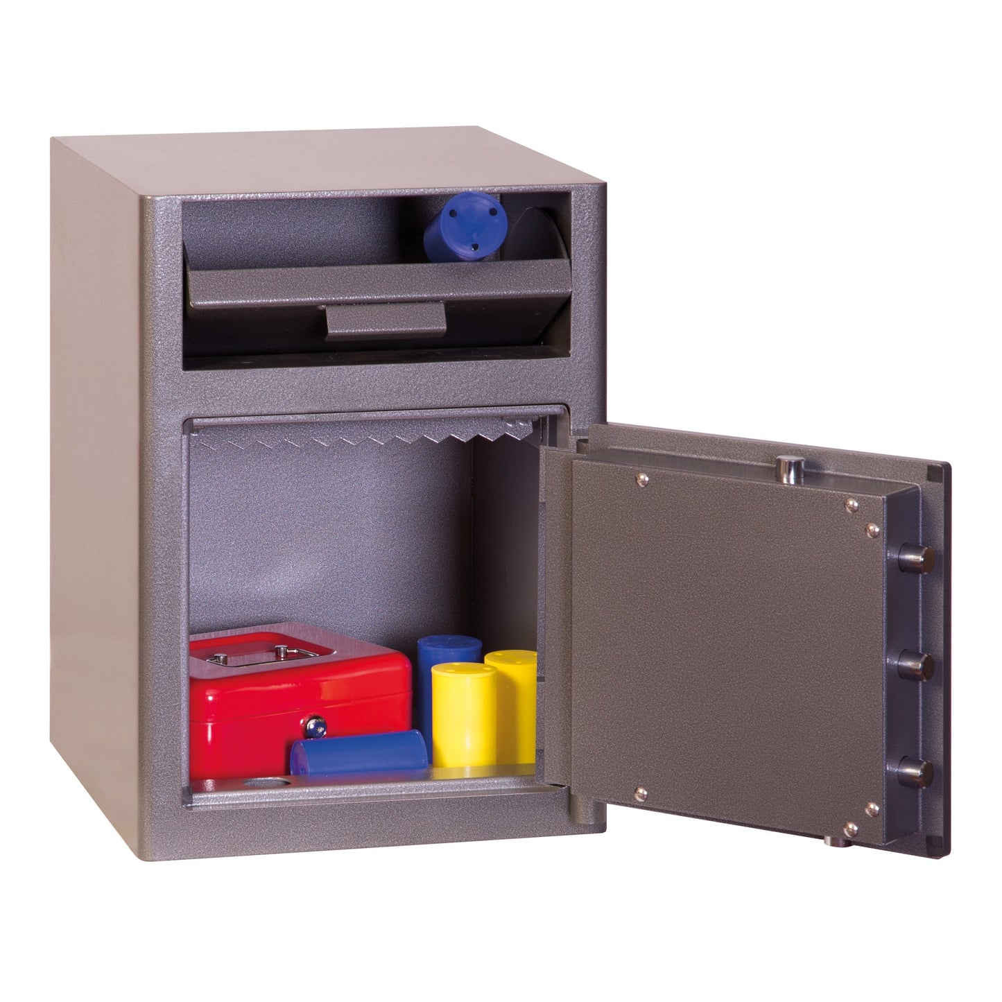 Phoenix Tresor Cashier Deposit 32,8 x 44,8 x 32,3 cm (B x H x T) Stahl graphitgrau