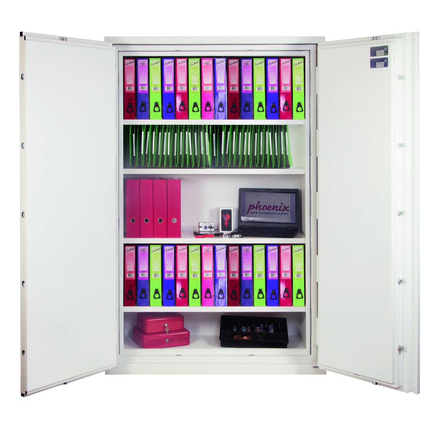 Phoenix Tresor Fire Commander Pro 111 x 178,5 x 39 cm (B x H x T) Stahl weiß